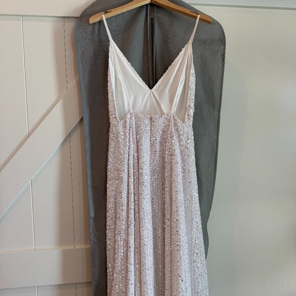 *NEW* ASOS Embellished Cami Midi Sequin Dress - Picture 6 of 7